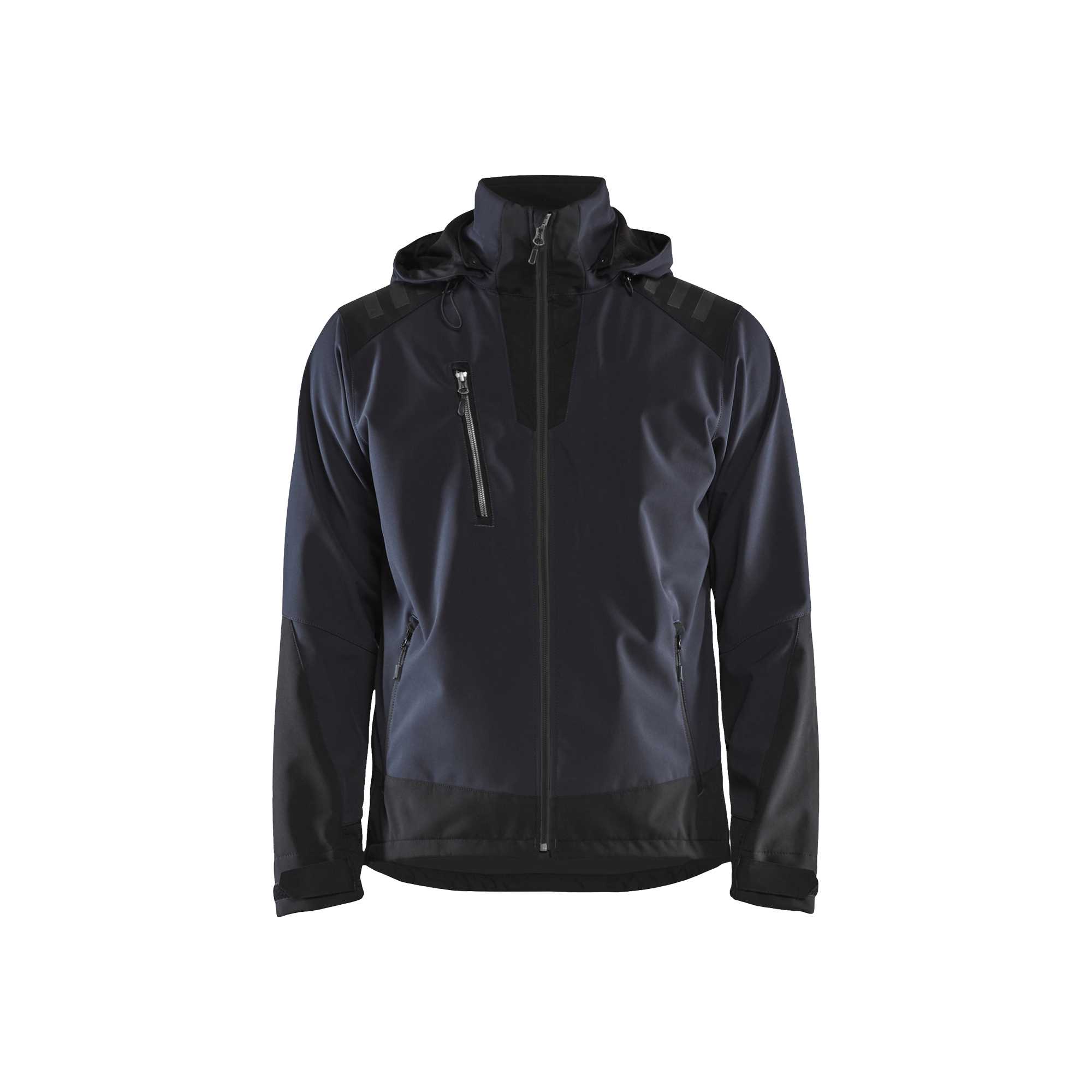 BLAKLADER 47492513 Softshell Jacket Hi Vis Reflective Softshell Work Jacket MEN - Waterproof